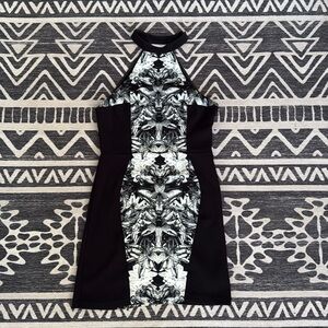 Silence and Noise Anthropologie Size 6 Asian Floral Design with Back Cut Out